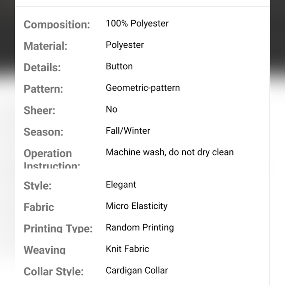 Last One CHRISTMAS Cardigan Candy Cane CHRISTMAS SWEATER - Picture 5 of 6